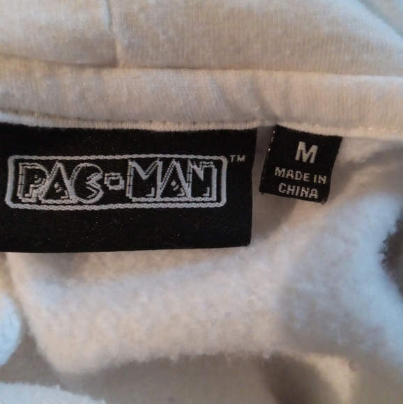 Pac-Man Hoodie Size Medium. FF238 - Picture 6 of 6